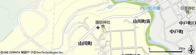石川県金沢市山川町（寅）周辺の地図