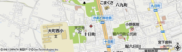 長野県大町市大町4730周辺の地図