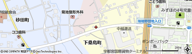 栃木県宇都宮市下桑島町1203周辺の地図