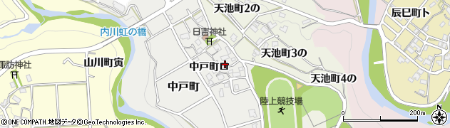 石川県金沢市中戸町（ロ）周辺の地図