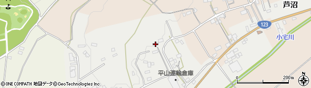 栃木県芳賀郡益子町芦沼228周辺の地図