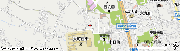 長野県大町市大町十日町4770周辺の地図