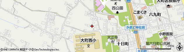 長野県大町市大町十日町4774周辺の地図