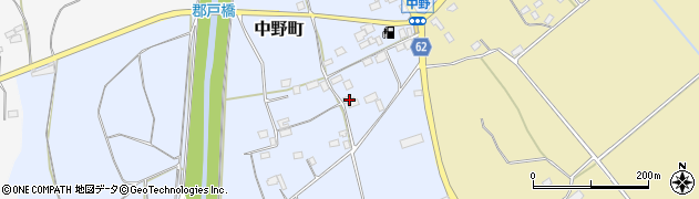 茨城県常陸太田市中野町749周辺の地図