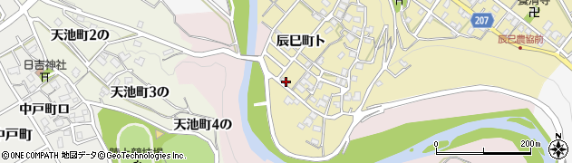 石川県金沢市辰巳町ト47周辺の地図