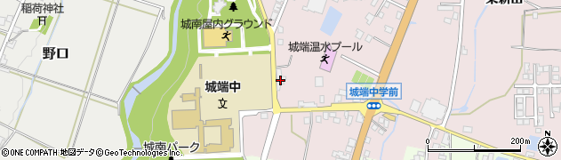 富山県南砺市城端2985周辺の地図