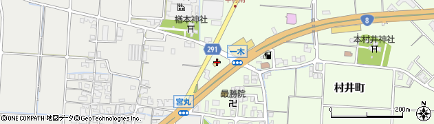 セブンイレブン白山村井町店周辺の地図
