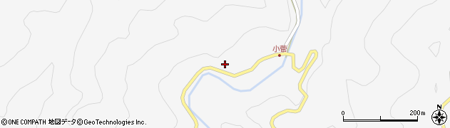 長野県大町市八坂小菅13159周辺の地図