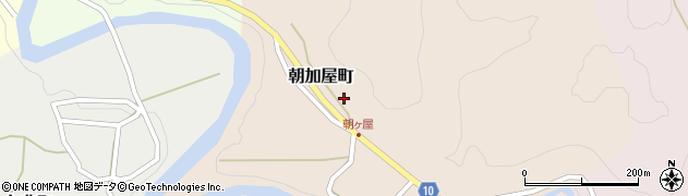 石川県金沢市朝加屋町周辺の地図