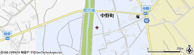 茨城県常陸太田市中野町786周辺の地図