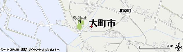長野県大町市大町北原町7463周辺の地図