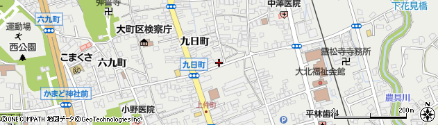 豊川稲荷堂周辺の地図