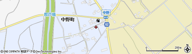 茨城県常陸太田市中野町758周辺の地図