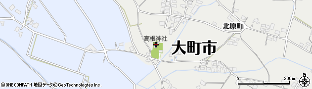 長野県大町市大町7467周辺の地図