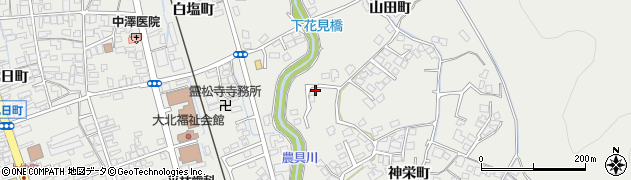 長野県大町市大町936周辺の地図