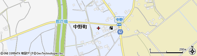 茨城県常陸太田市中野町774周辺の地図