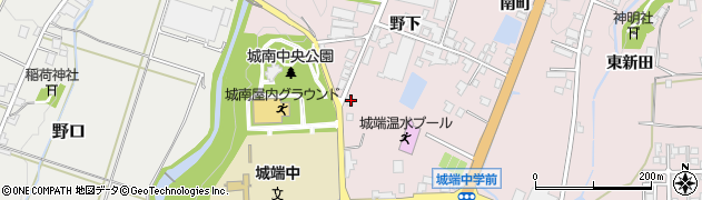 富山県南砺市城端2979周辺の地図