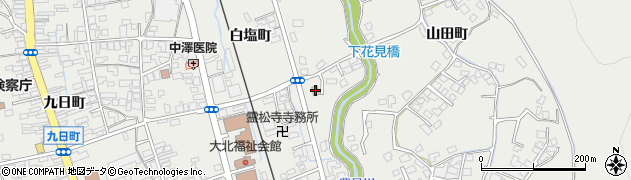 ファミリーマート大町合庁前店周辺の地図