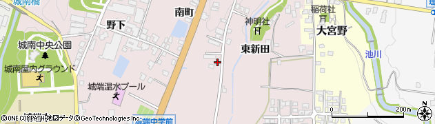 富山県南砺市城端4430-2周辺の地図