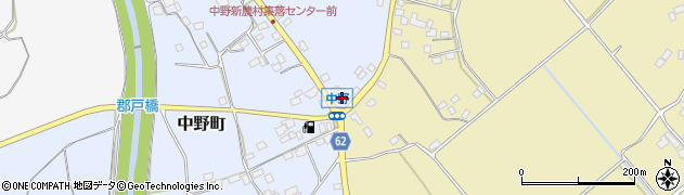 茨城県常陸太田市中野町580周辺の地図