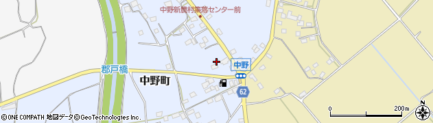 茨城県常陸太田市中野町767周辺の地図