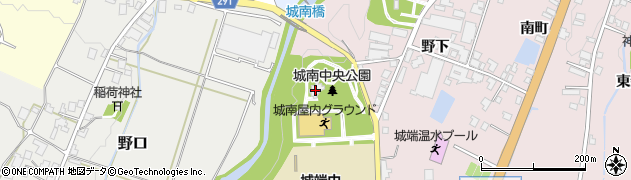富山県南砺市城端200周辺の地図