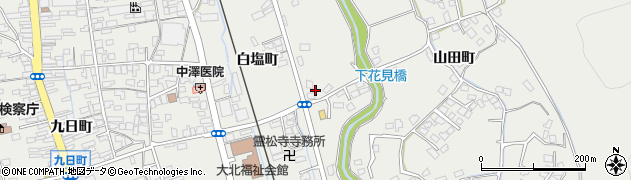長野県大町市大町1178周辺の地図