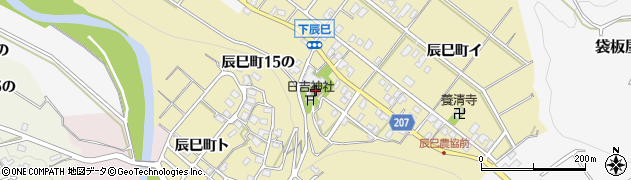 石川県金沢市辰巳町（ニ）周辺の地図
