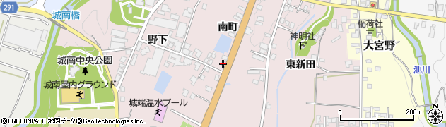 富山県南砺市城端2250周辺の地図