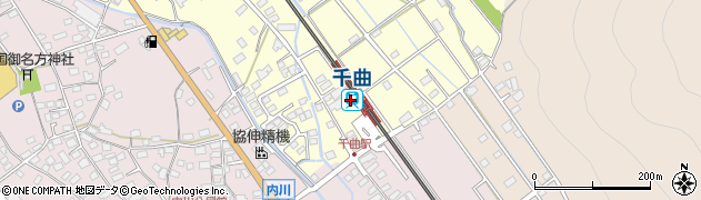 長野県千曲市周辺の地図