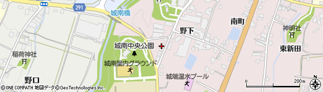 富山県南砺市城端1680周辺の地図