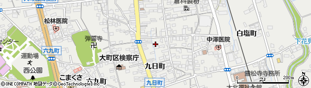 長野県大町市大町2448周辺の地図