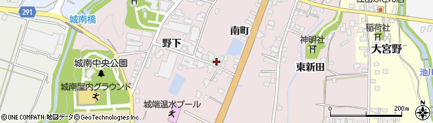富山県南砺市城端1896周辺の地図