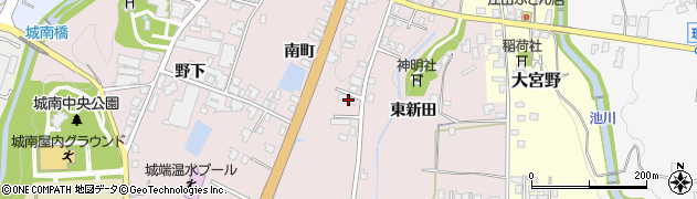 富山県南砺市城端東新田4175周辺の地図