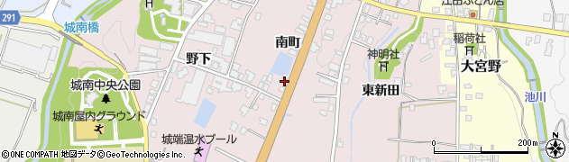 富山県南砺市城端2254周辺の地図
