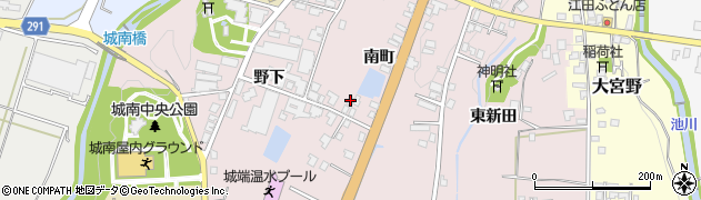 富山県南砺市城端1219周辺の地図
