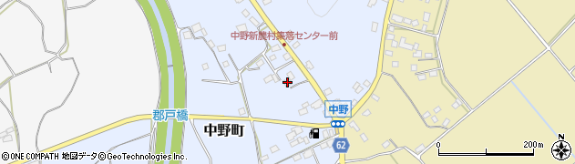 茨城県常陸太田市中野町872周辺の地図