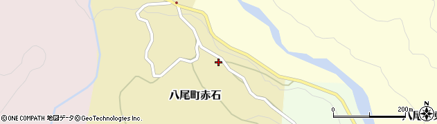 富山県富山市八尾町赤石1043周辺の地図