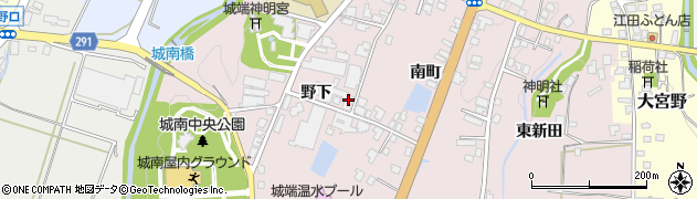 富山県南砺市城端1293周辺の地図