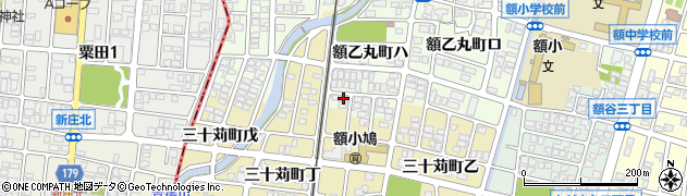 石川県金沢市額乙丸町ハ207周辺の地図