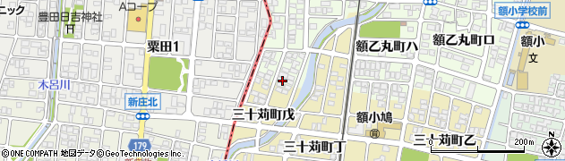 石川県金沢市額乙丸町ニ6周辺の地図