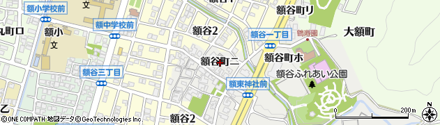 石川県金沢市額谷町（ニ）周辺の地図