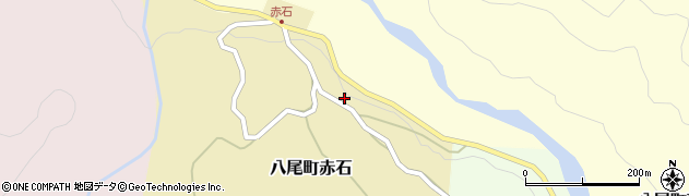富山県富山市八尾町赤石934周辺の地図