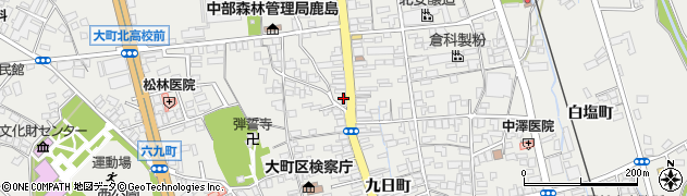 長野県大町市大町大黒町2234周辺の地図