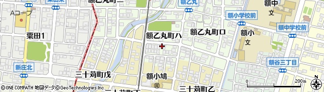 石川県金沢市額乙丸町ハ181周辺の地図