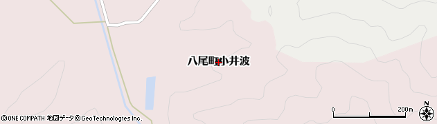 富山県富山市八尾町小井波周辺の地図