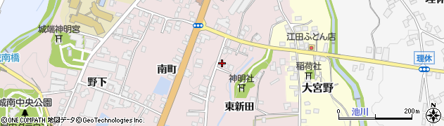 富山県南砺市城端4209周辺の地図