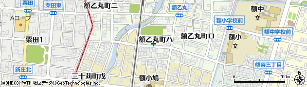石川県金沢市額乙丸町ハ170周辺の地図