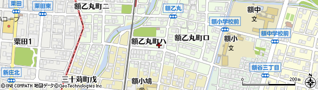石川県金沢市額乙丸町ハ173周辺の地図