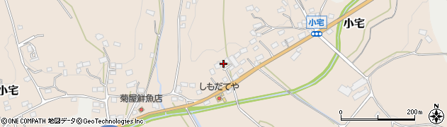 栃木県芳賀郡益子町小宅970周辺の地図